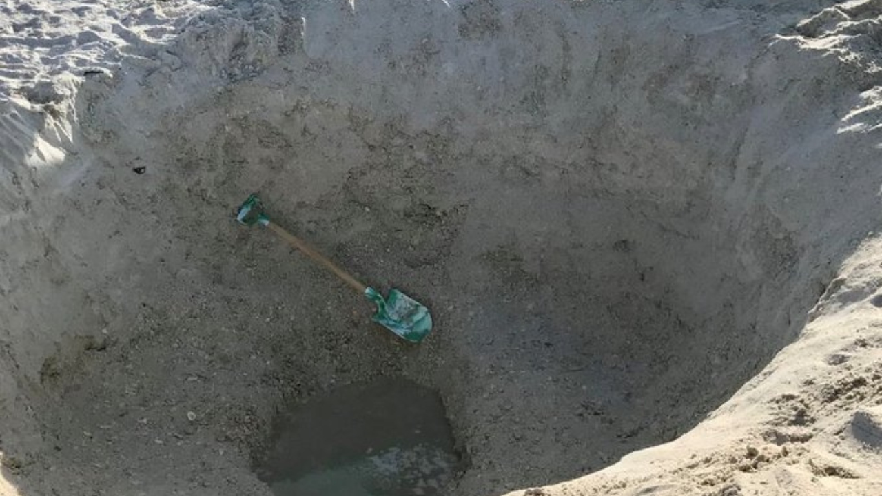 Como buracos gigantes em praias da Califórnia se tornaram uma enorme dor de cabeça?