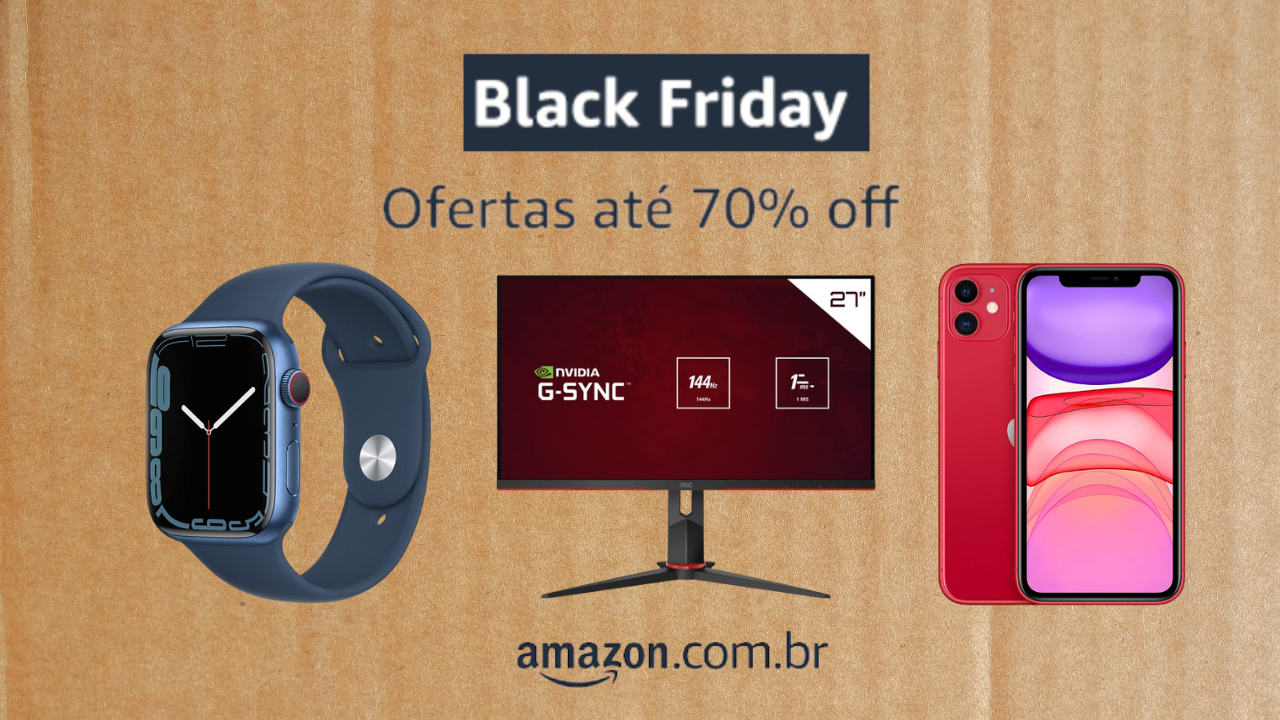 Notebook, smartphone, caixa de som e mais:16 itens tecnológicos em oferta na Black Friday