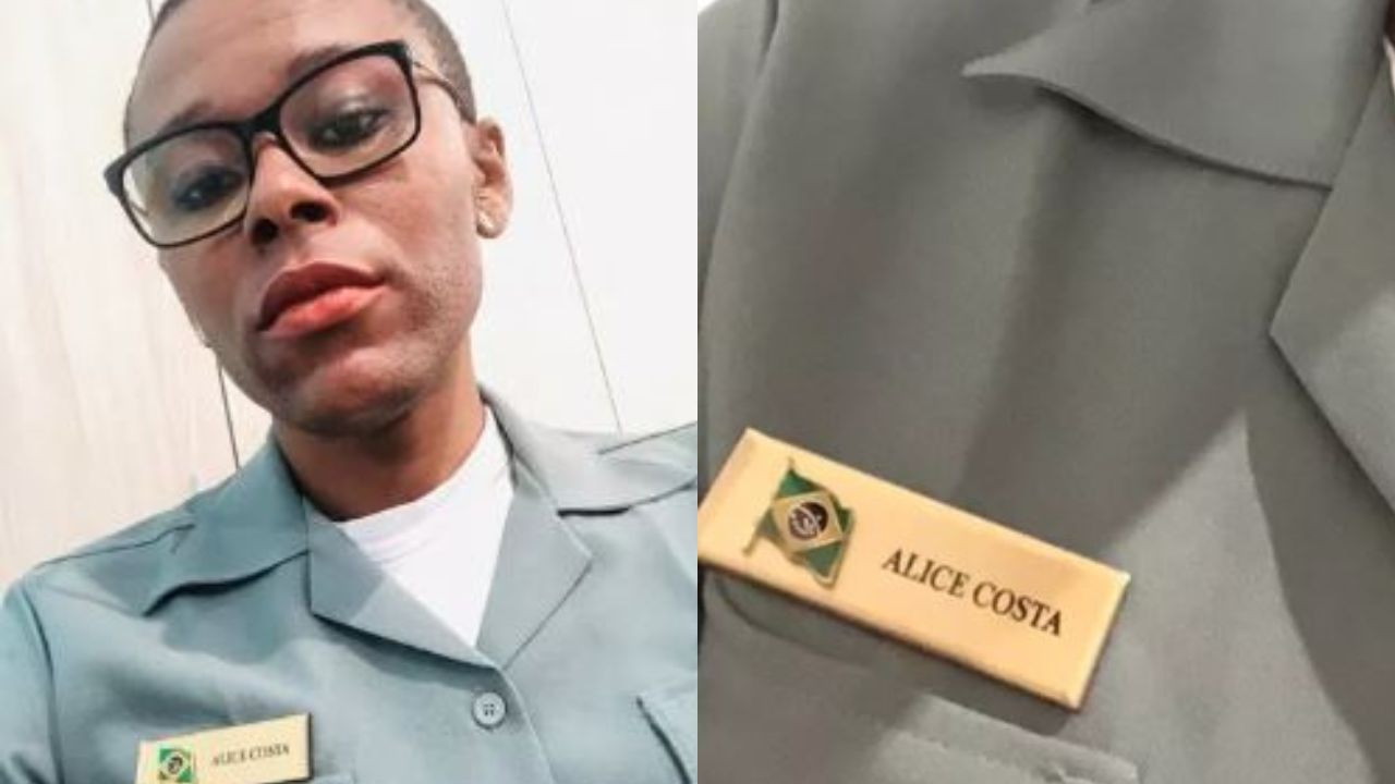 Militar trans da Marinha pode usar uniforme feminino e nome social na plaqueta