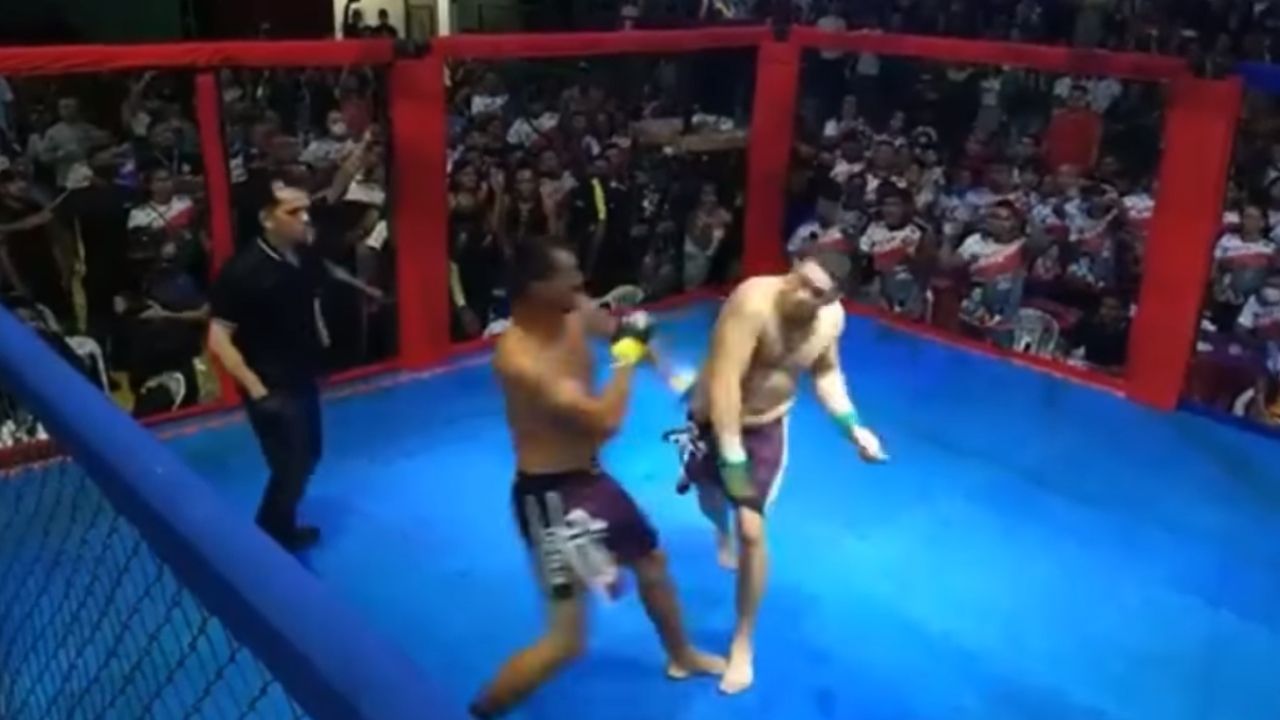AM: Prefeito e ex-vereador resolvem intriga política em ringue de MMA