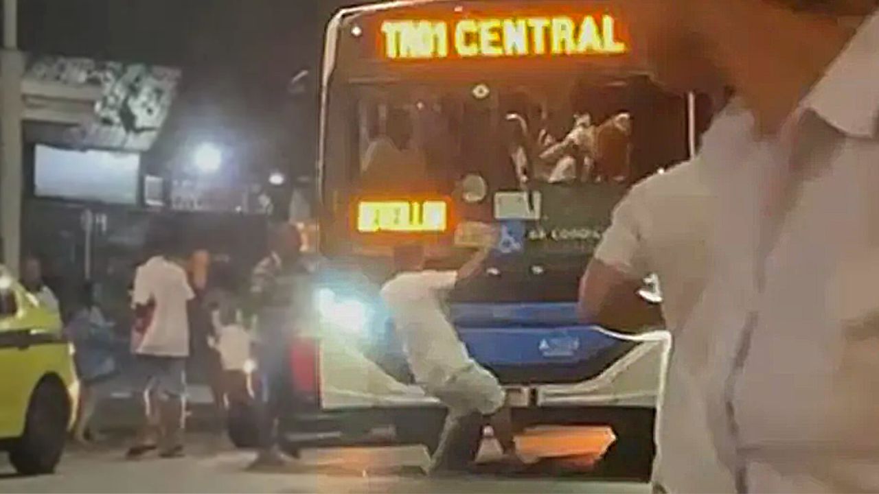 Motorista de ônibus atropela e mata pedestre após réveillon no RJ
