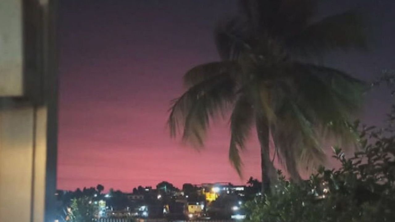 Poluição do vulcão de Tonga altera cor do céu no RJ