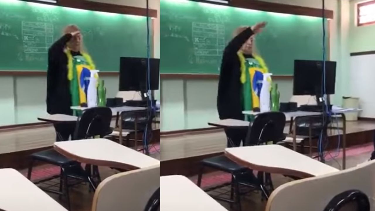 Professora que fez saudação nazista em classe é repudiada pela Confederação Israelita