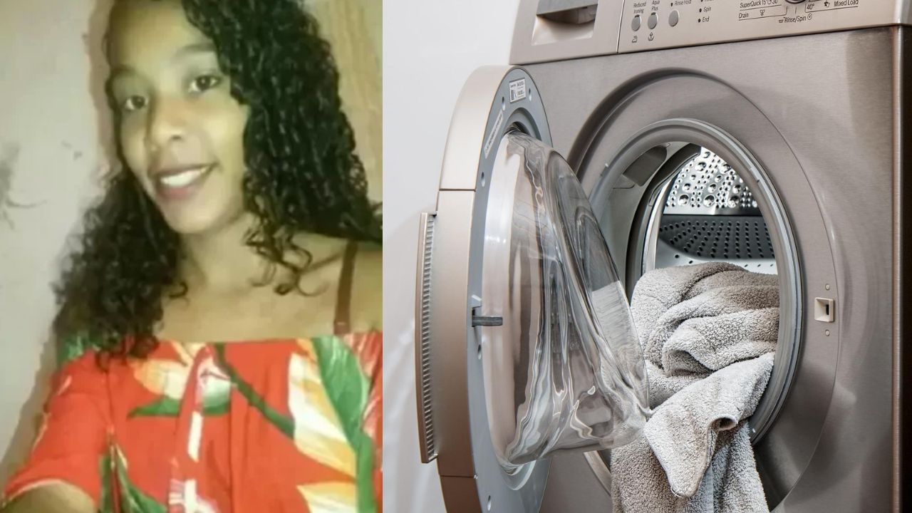 Jovem morre eletrocutada na Bahia após acidente com máquina de lavar