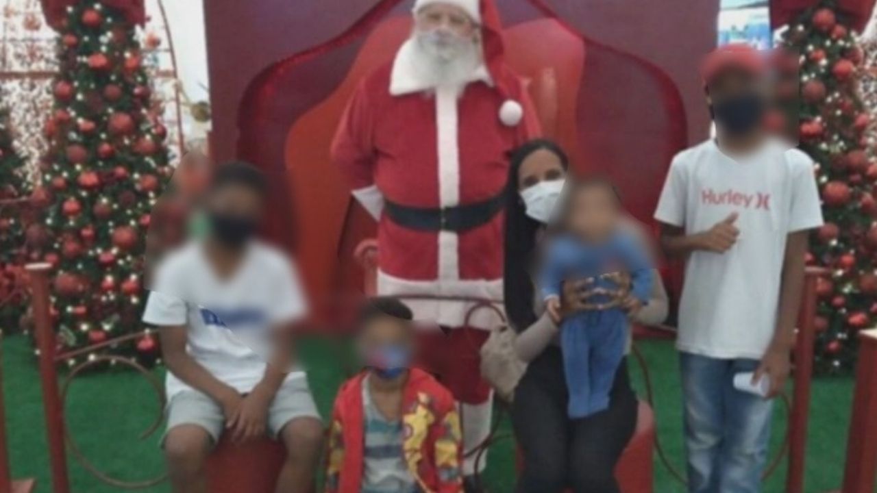 Shopping se pronuncia após Papai Noel ser acusado de racismo