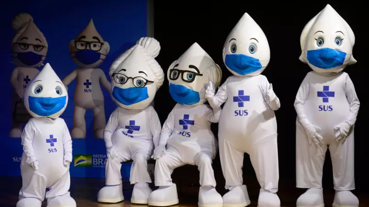 Em nova campanha de vacinação, Zé Gotinha ganha uma família