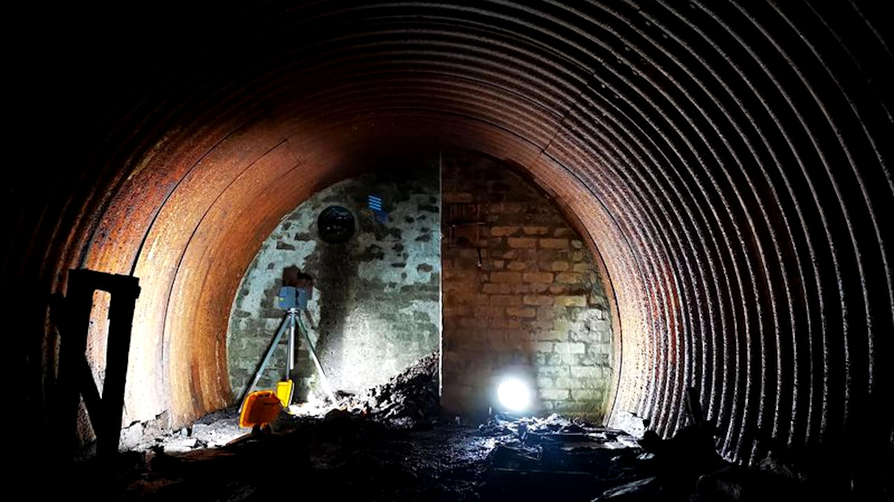 Impressionante bunker britânico da Segunda Guerra é encontrado acidentalmente