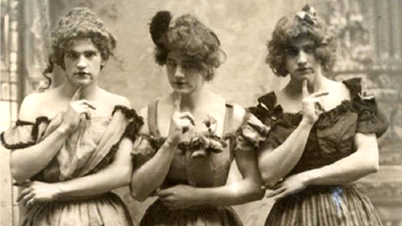 Em imagens: As drag queens da Era Vitoriana