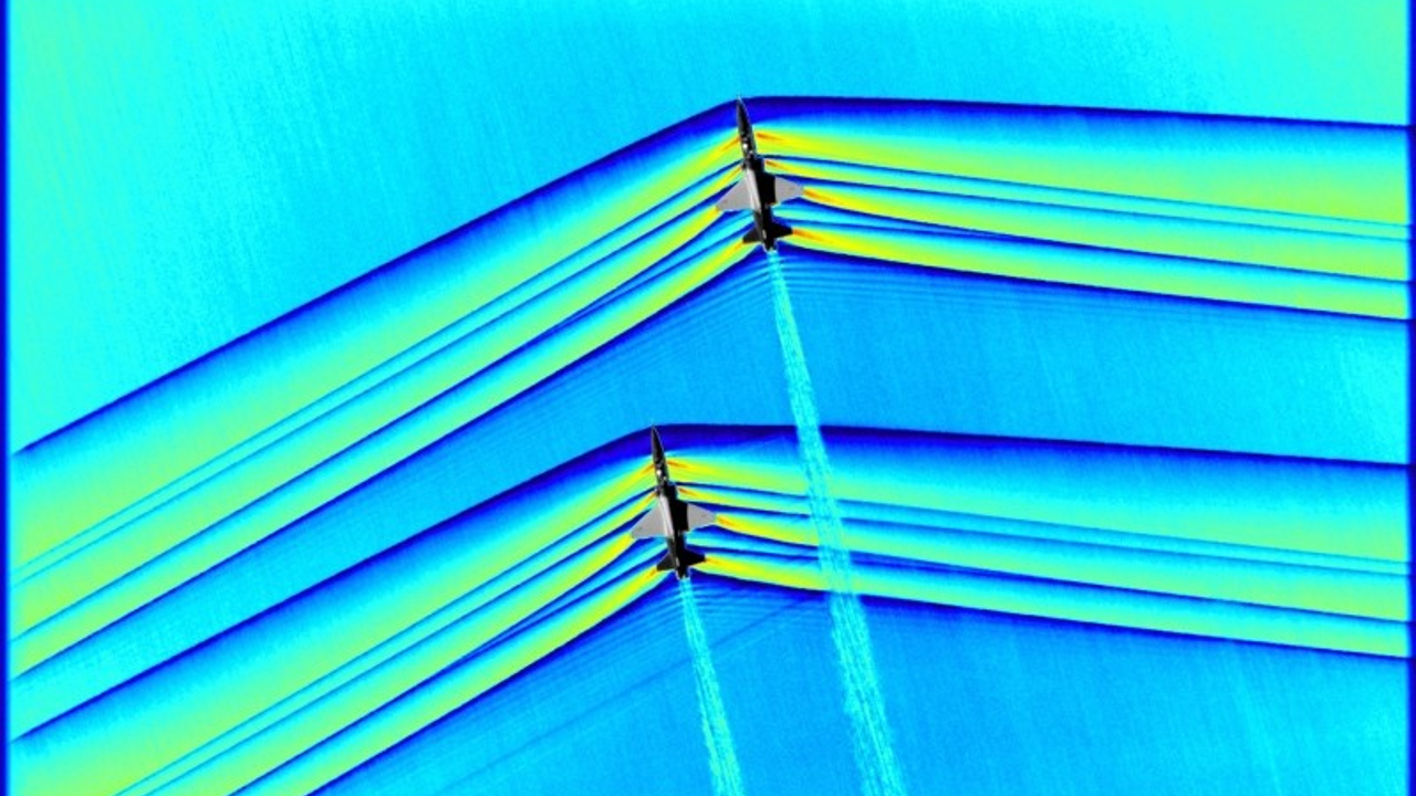 NASA captura fotos de aeronaves atingindo a velocidade do som. Veja!