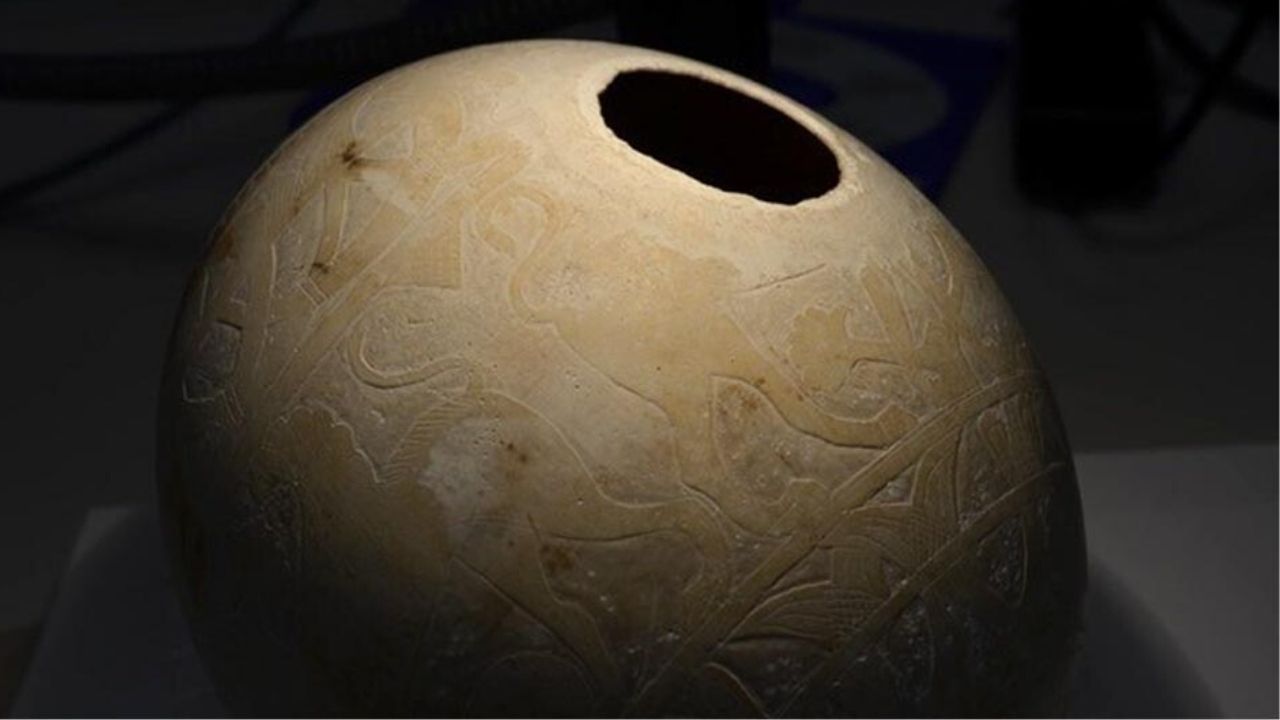 Revelado mistério envolvendo ovos de avestruz decorados de 5 mil anos