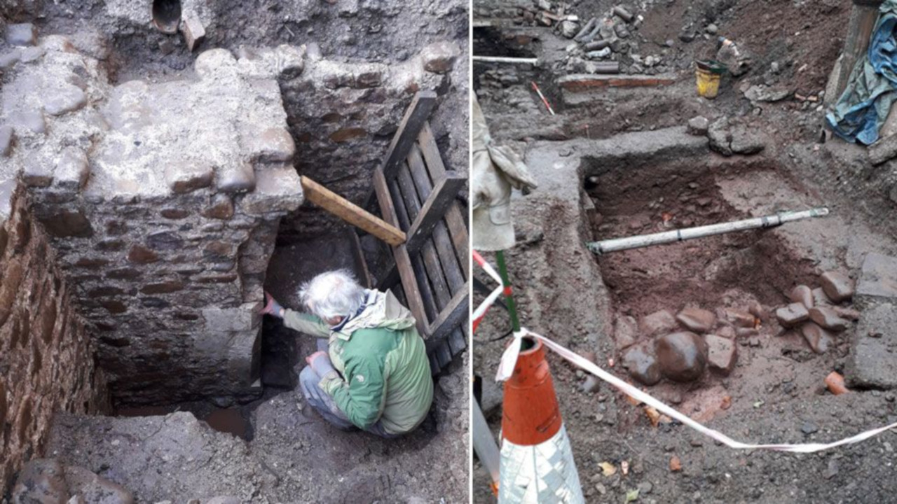 Edifício medieval é encontrado sob banheiros públicos no País de Gales