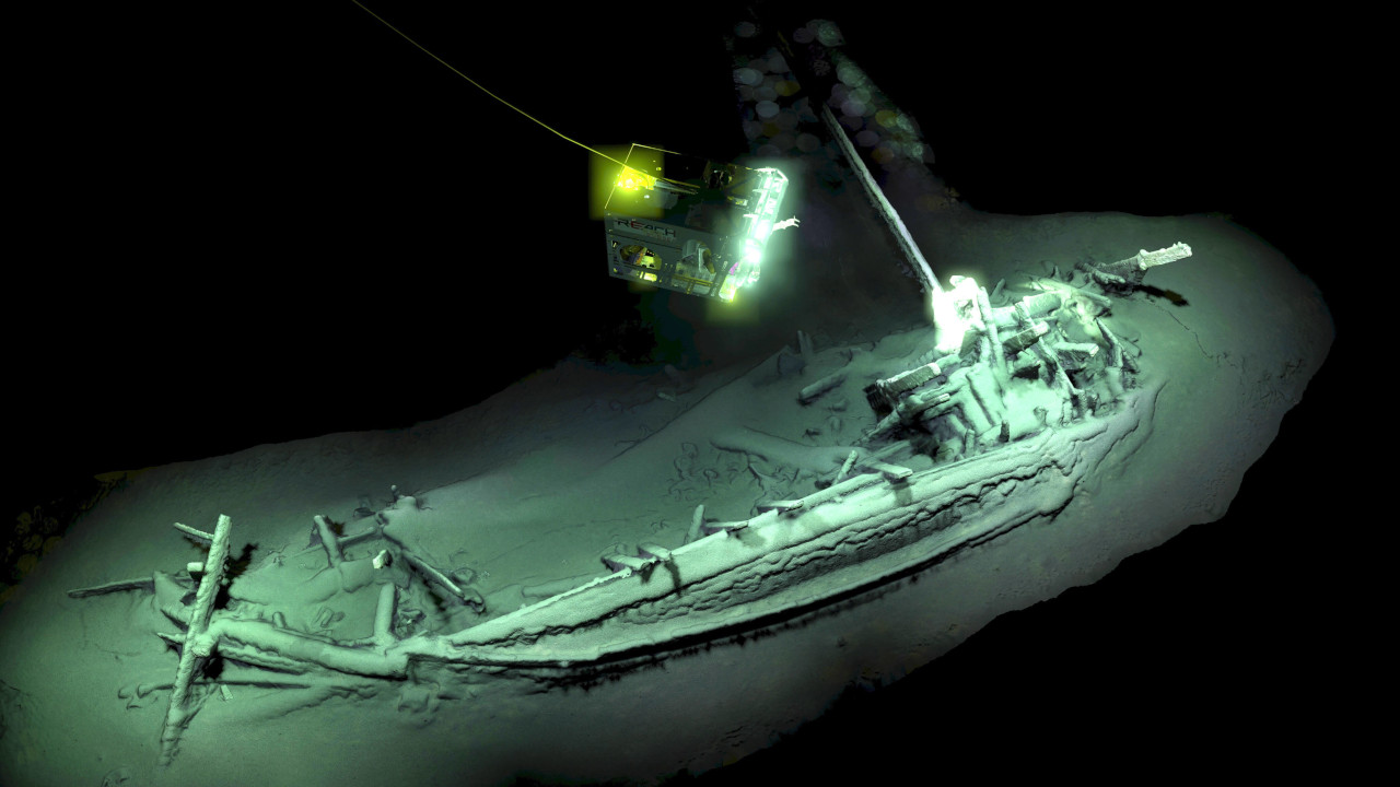 Cemitério de navios do Mar Negro pode ajudar a solucionar enigma da Arca de Noé