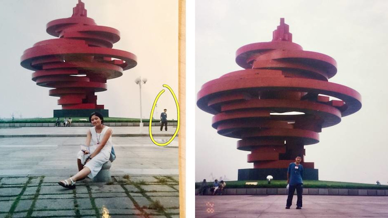 A inusitada história do casal chinês que esteve no mesmo lugar 11 anos antes de se conhecer
