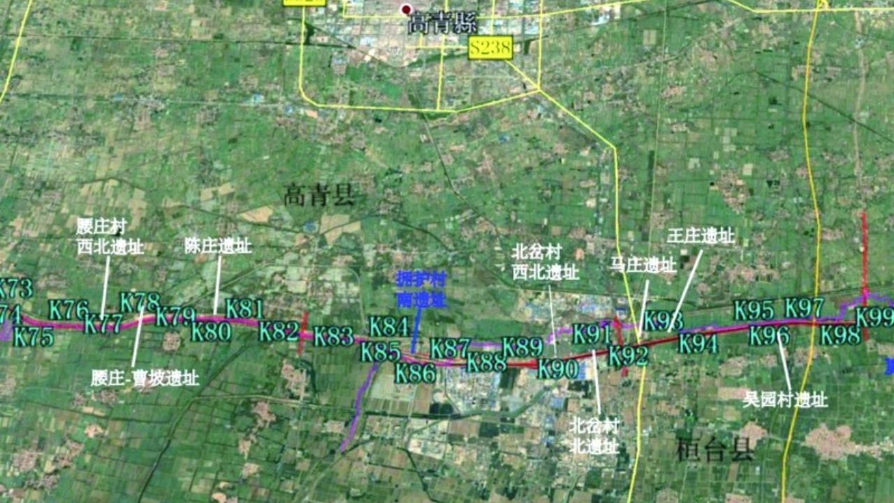 35 novos sítios arqueológicos são descobertos ao longo de rio na China