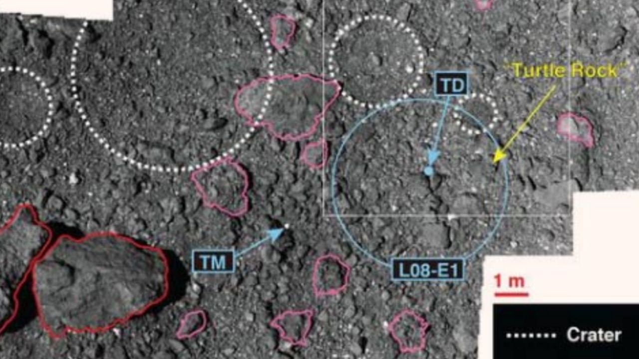 Sonda japonesa revela imagens da superfície de asteroide próximo da Terra