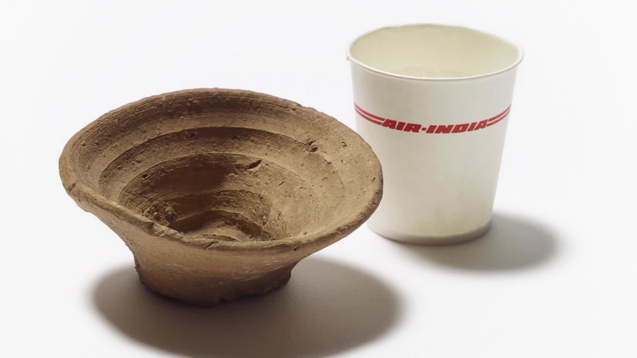 Civilização grega perdida inventou copos descartáveis há 3.500 anos