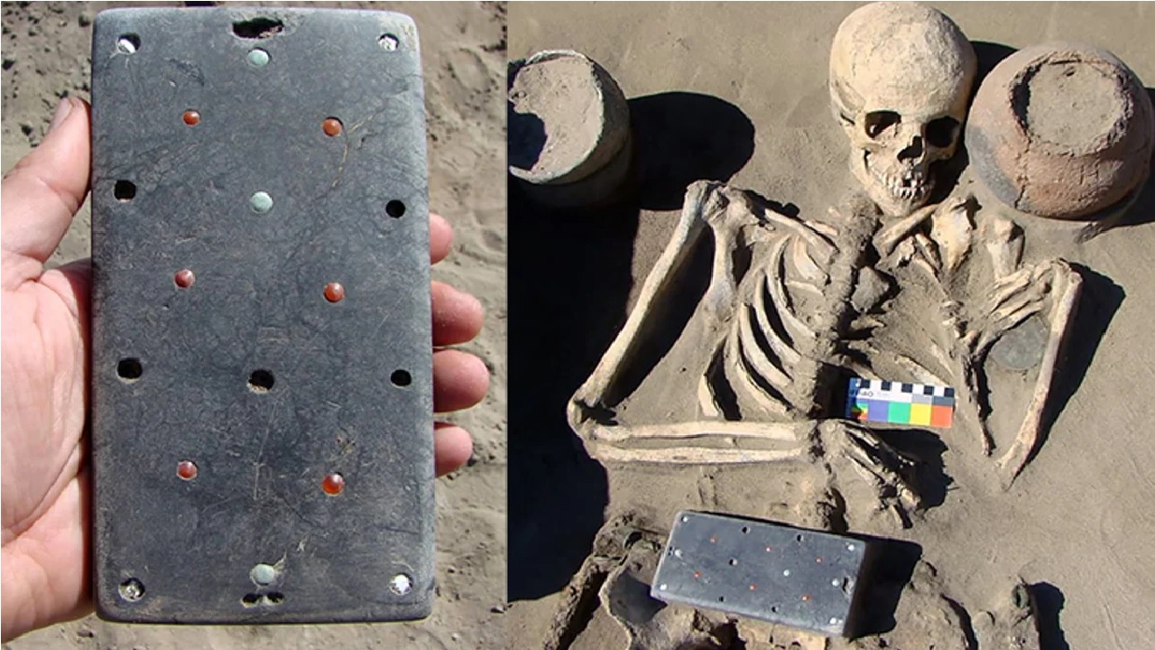 Fivela encontrada em esqueleto de 2 mil anos intriga arqueólogos