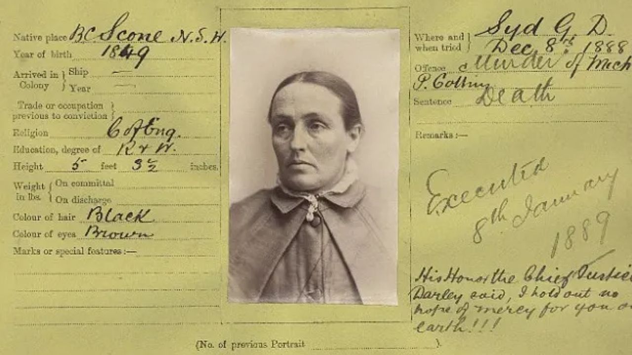 Louisa Collins, a envenenadora de maridos da Austrália