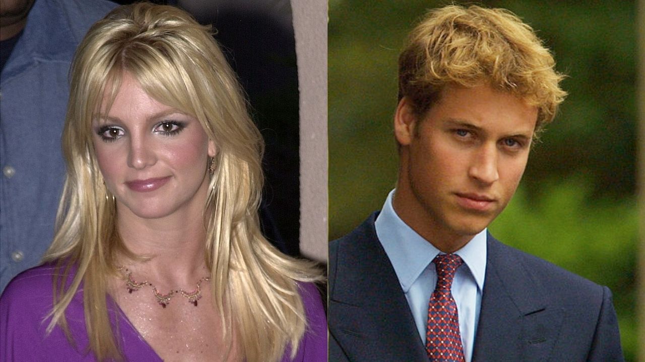 O namoro virtual de Britney Spears e príncipe William, segundo biógrafo