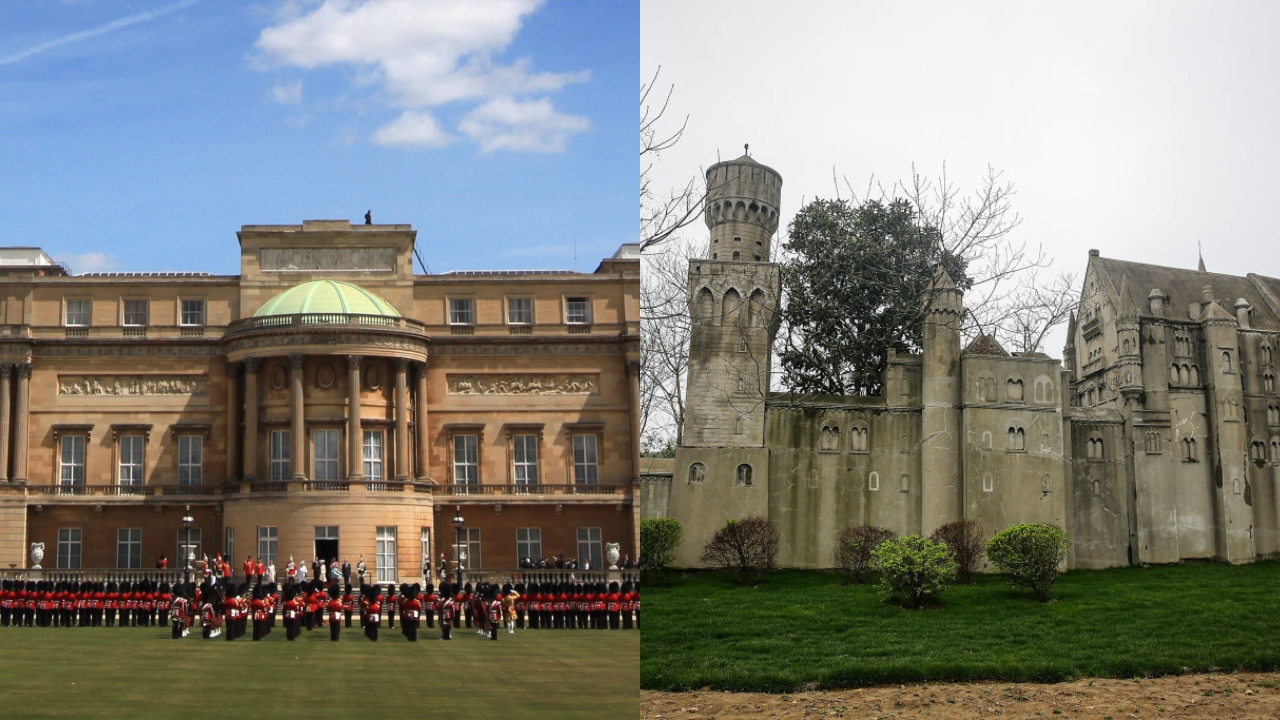Qual a diferença entre um castelo e um palácio?