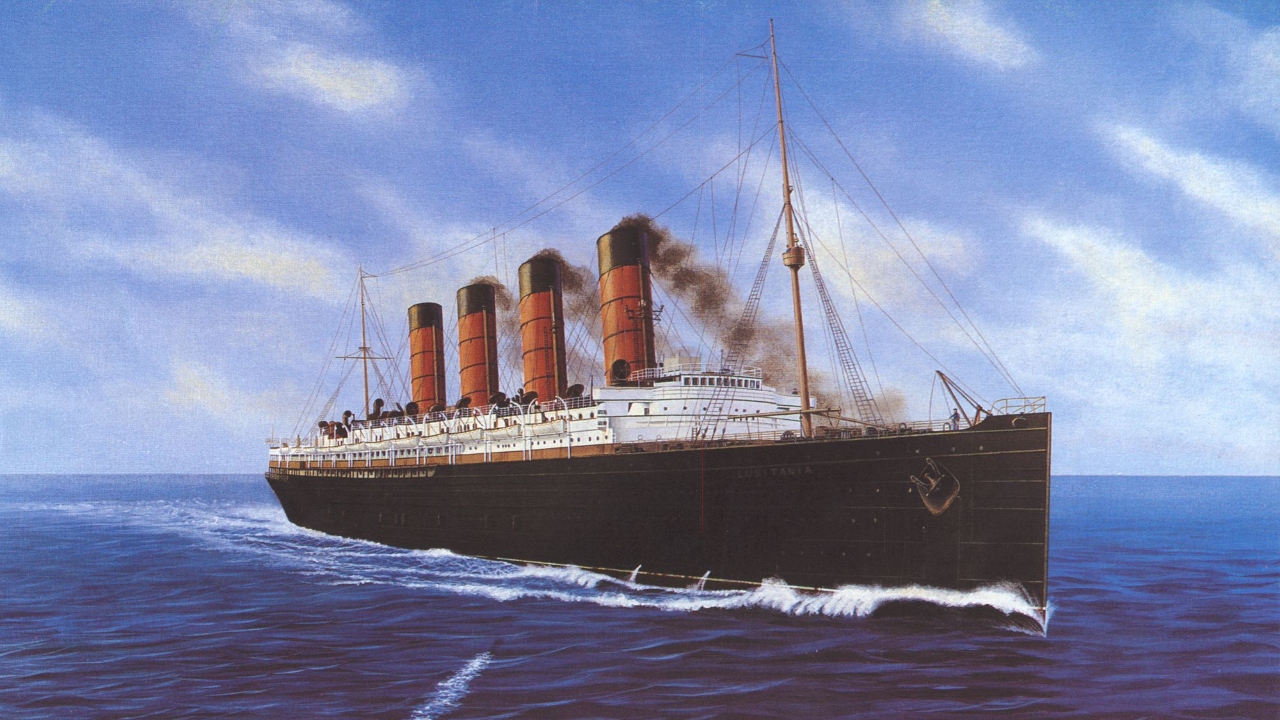 Neste dia, em 1915, naufragava o RMS Lusitania