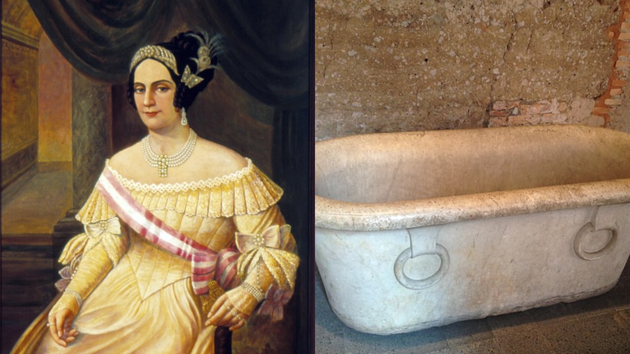 A história por trás da intrigante banheira do Solar da Marquesa de Santos