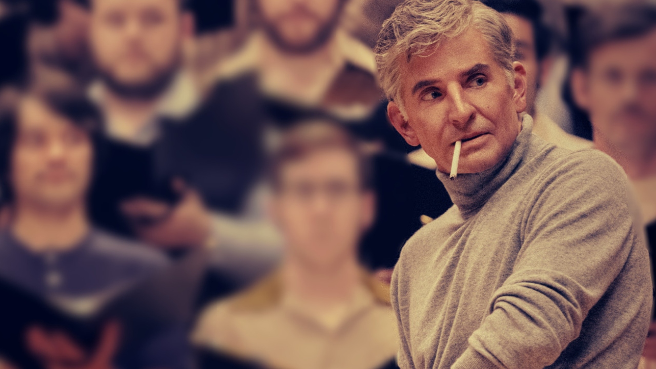 Próteses e estudos: Como ator se transformou em Leonard Bernstein no filme Maestro