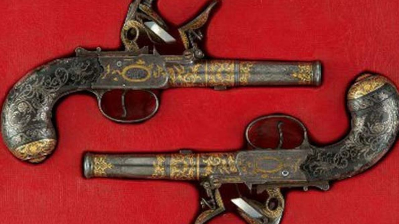 Quando as pistolas douradas de Dom Pedro I desapareceram por 36 anos