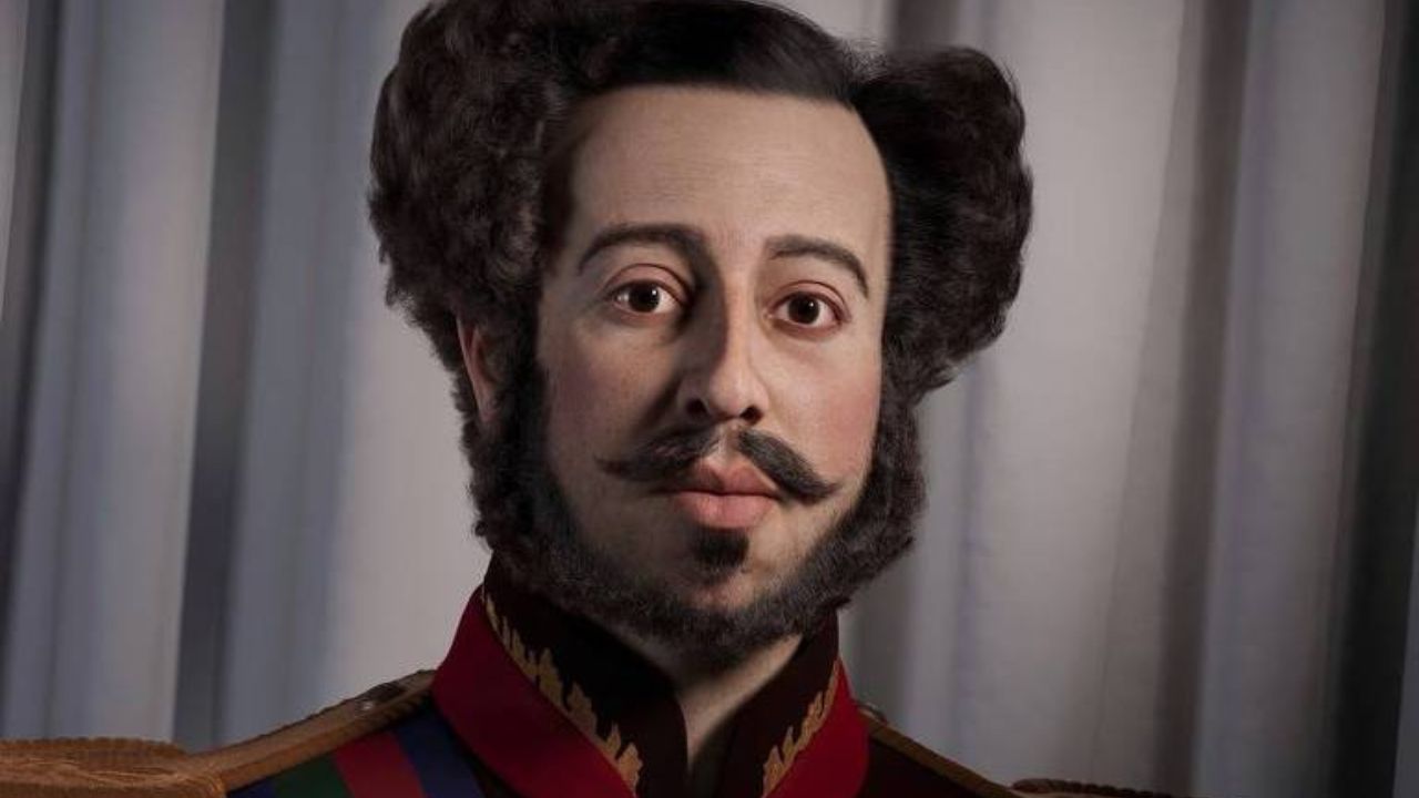 As impressionantes aproximações faciais de Dom Pedro I e suas duas esposas