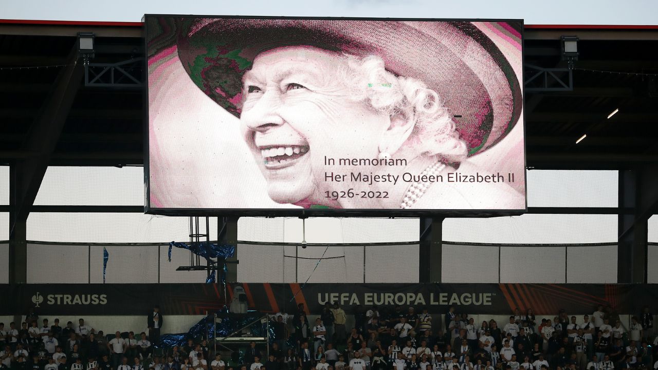Torneios esportivos são cancelados no Reino Unido após morte de Elizabeth II