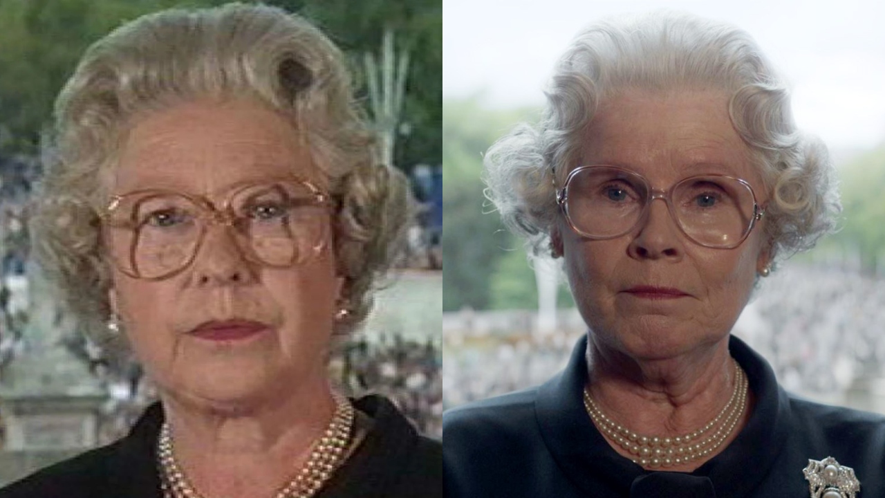 Vídeo impressiona ao comparar atuação de atriz com a rainha Elizabeth II
