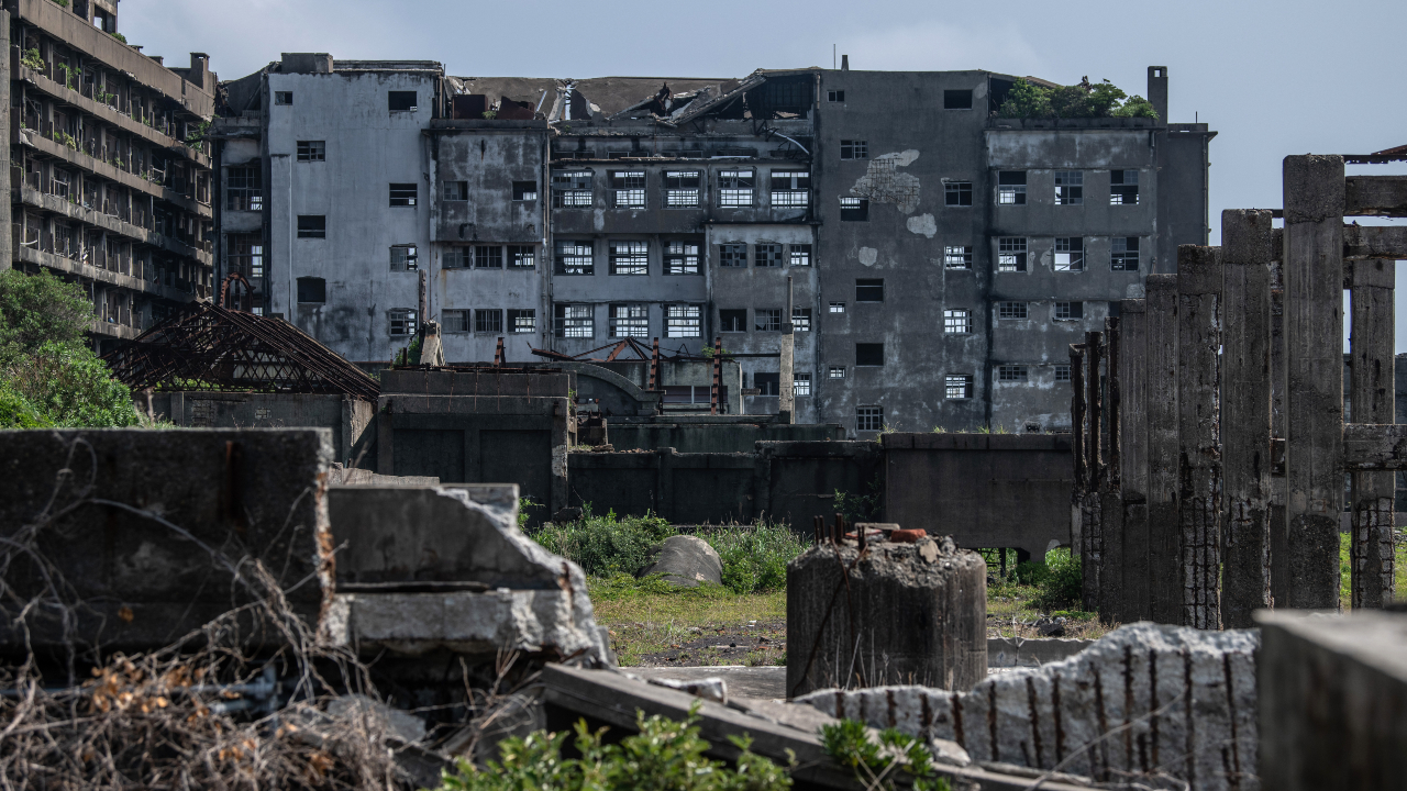 Hashima: A ilha fantasma japonesa que virou cenário de filme do 007