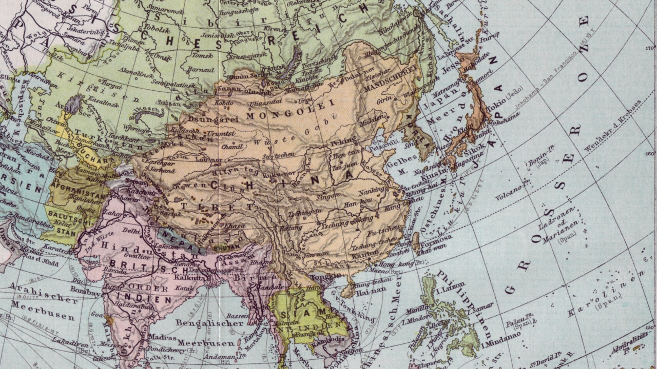 Por que a China, o Japão e as Coreias receberam esses nomes?