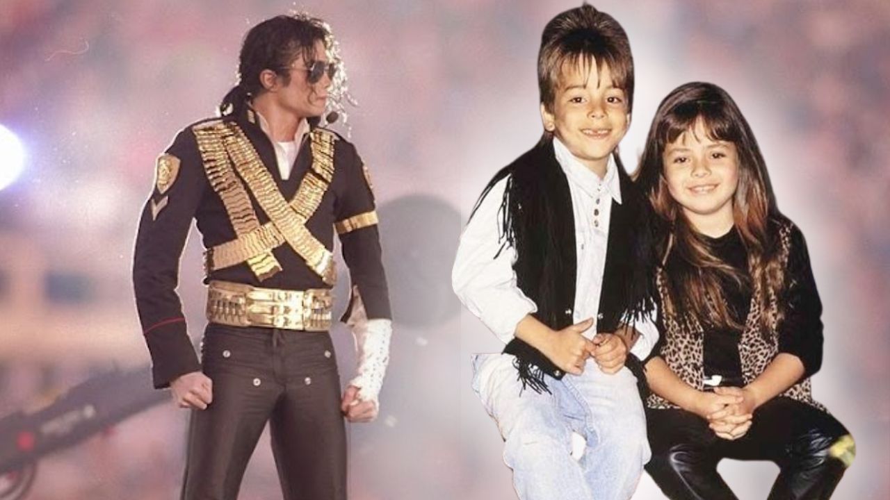 O curioso dia em que Sandy e Junior conheceram Michael Jackson