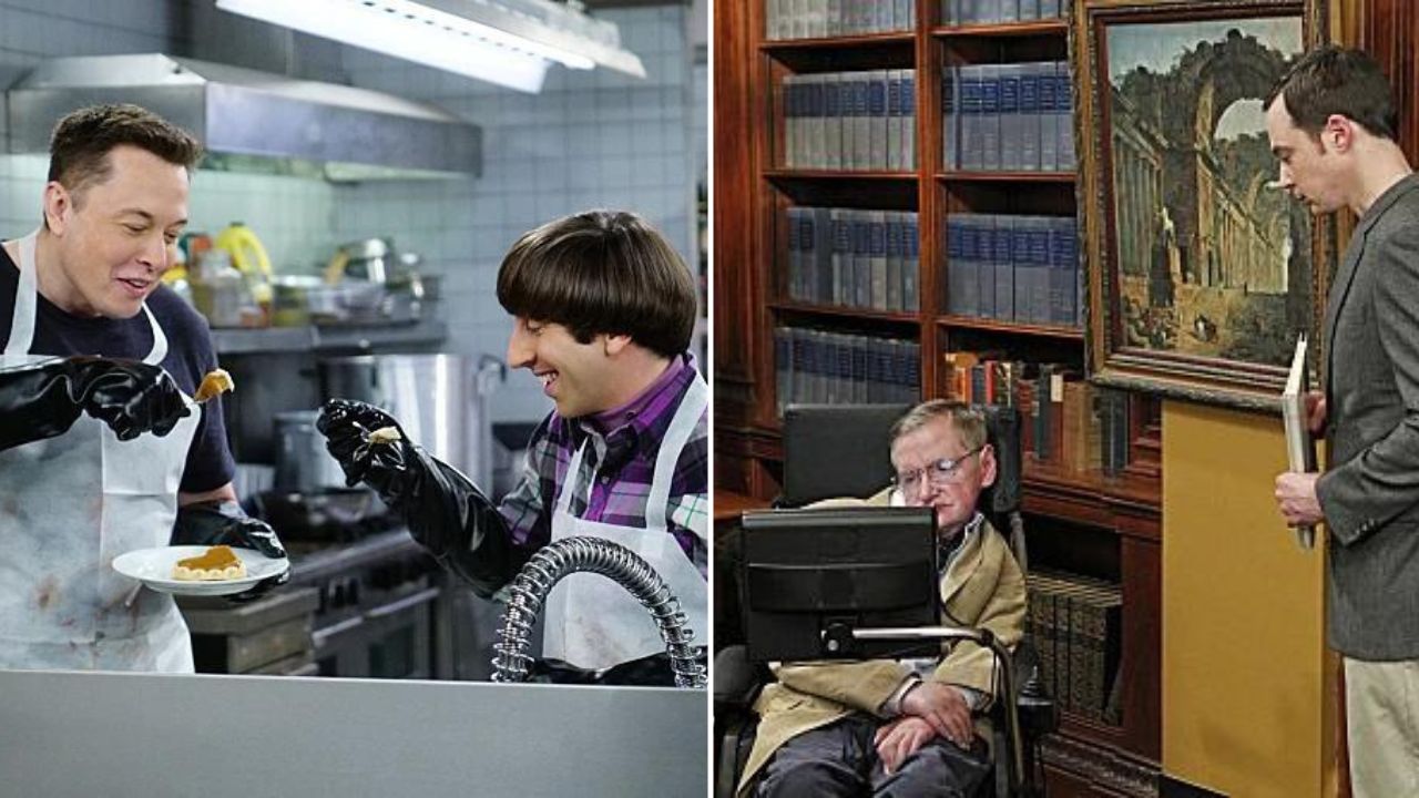 Elon Musk e Stephen Hawking em The Big Bang Theory: Relembre as aparições inusitadas
