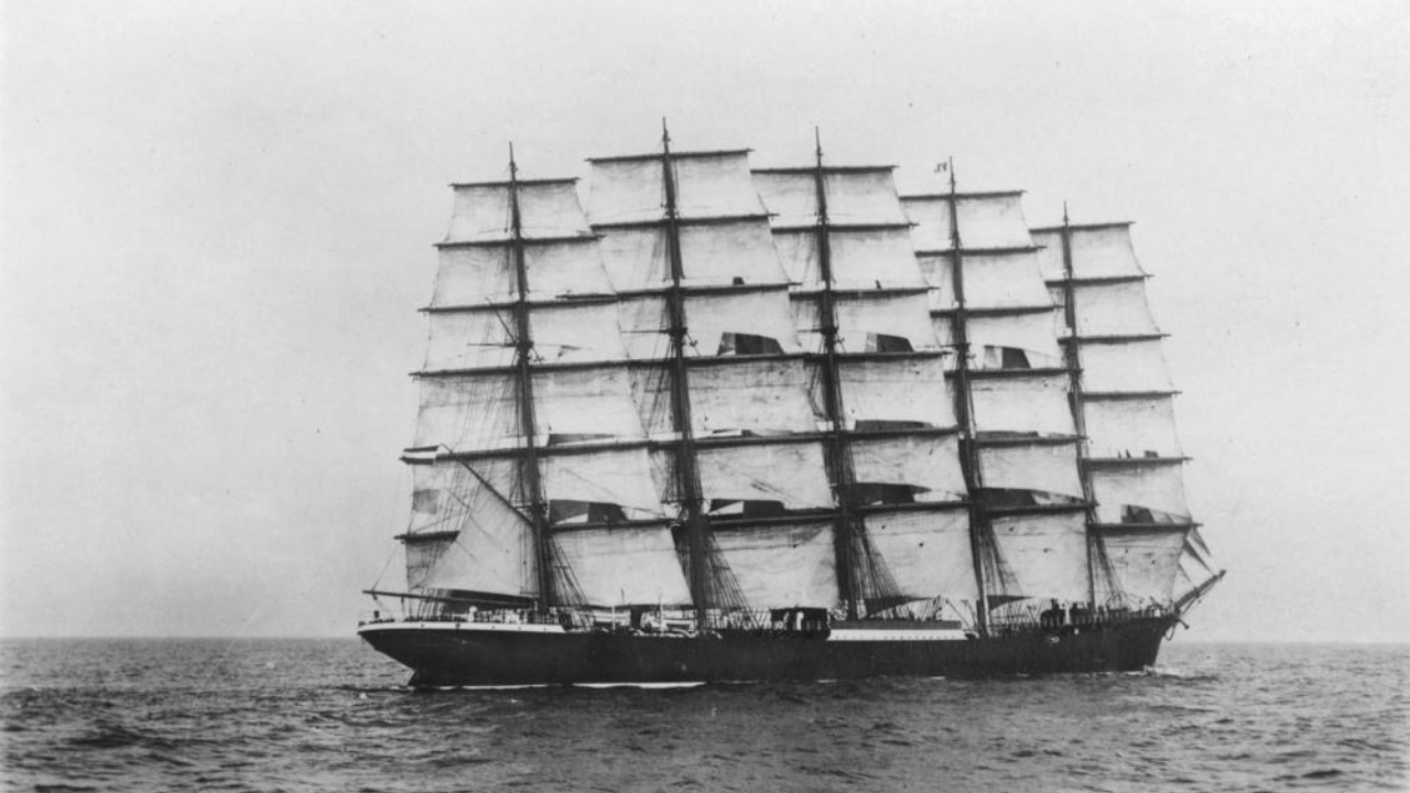 Corrida em alto-mar: os colossais navios windjammers