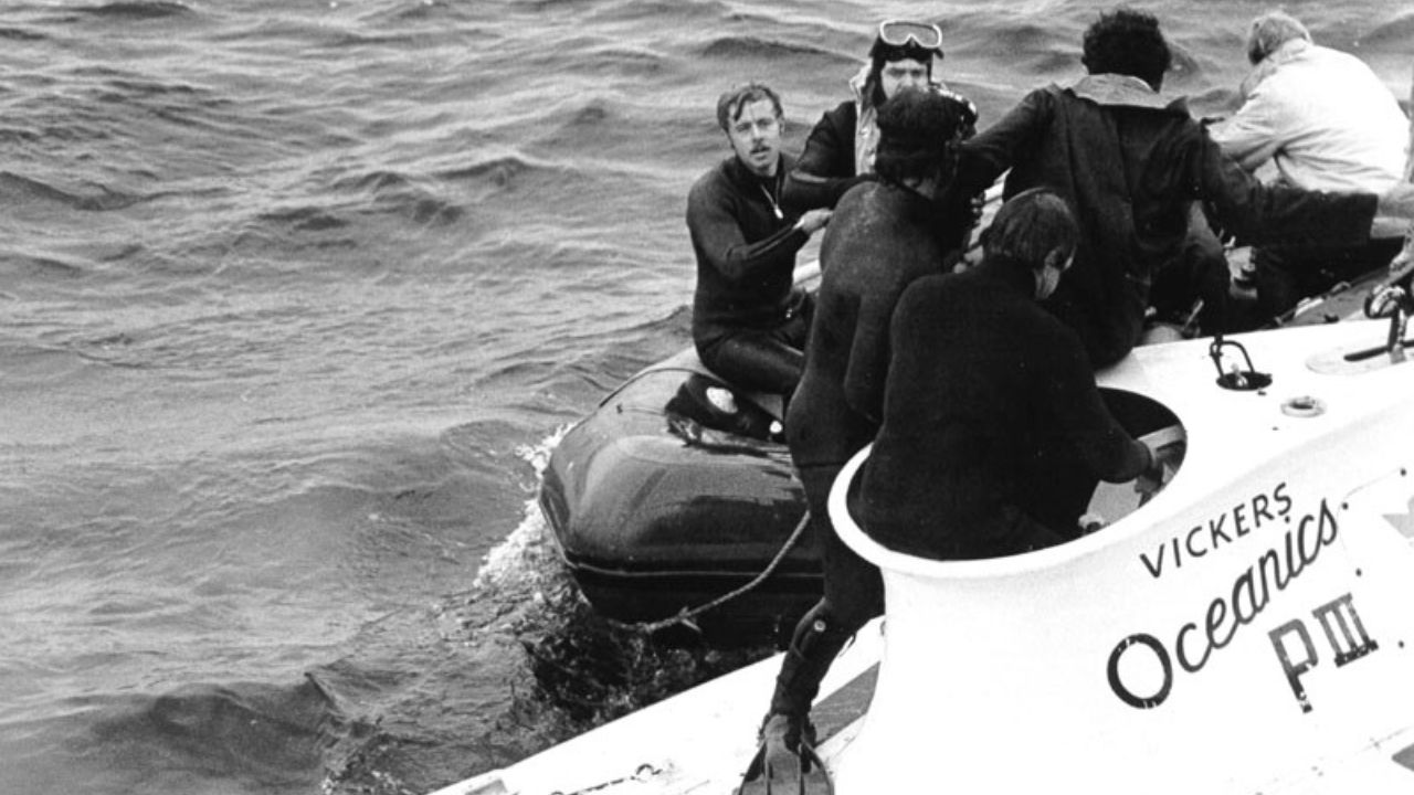 O submarino resgatado a 480 m de profundidade há 50 anos