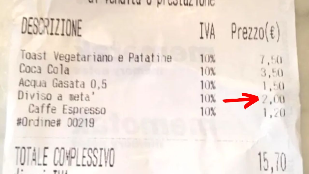 Turista revela que restaurante italiano cobrou taxa para cortar sanduíche ao meio