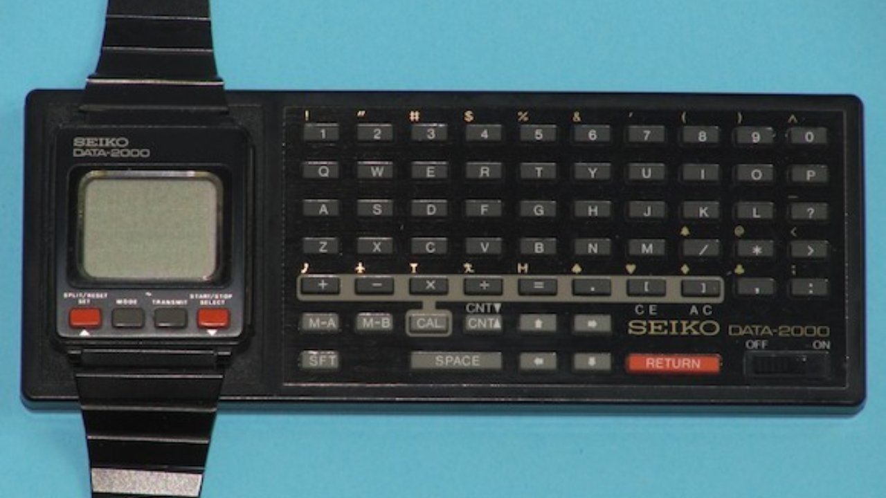 Uma viagem no tempo: 38 anos atrás, surgiram os primeiros smartwatches