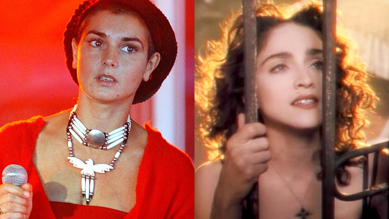 Em entrevista, Sinéad O’Connor revelou alfinetada de Madonna