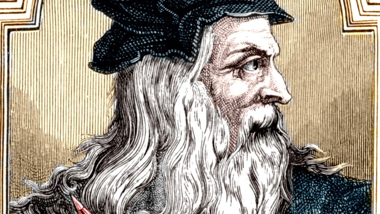 Veja retrato inédito do polímata renascentista Leonardo da Vinci