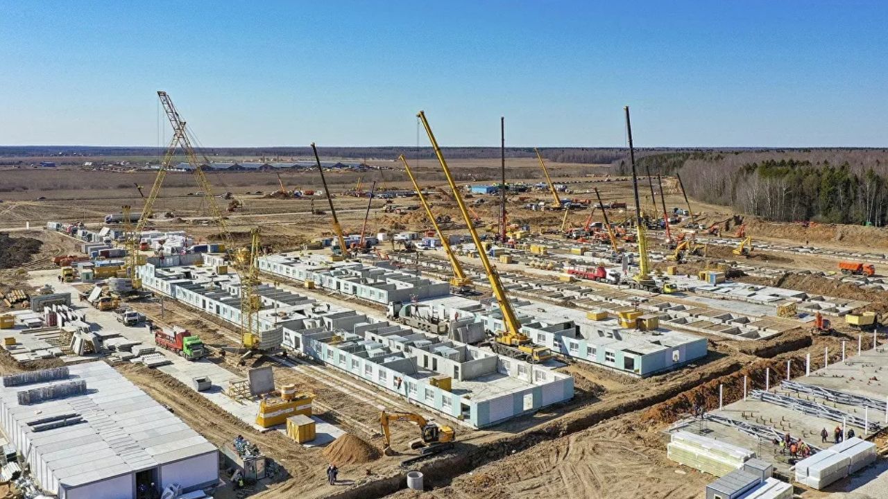 Rússia está construindo hospital às pressas para atender infectados pelo coronavírus