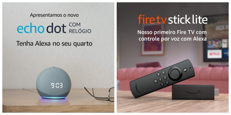 Echo e Fire TV Stick: confira todos os detalhes sobre os novos lançamentos da Amazon no Brasil