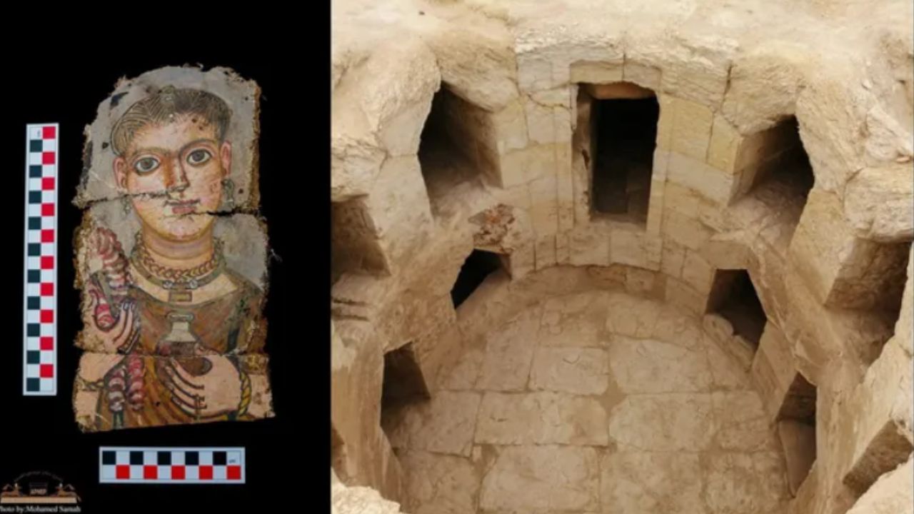 O que são os retratos de Fayum, relacionados a descoberta no Egito