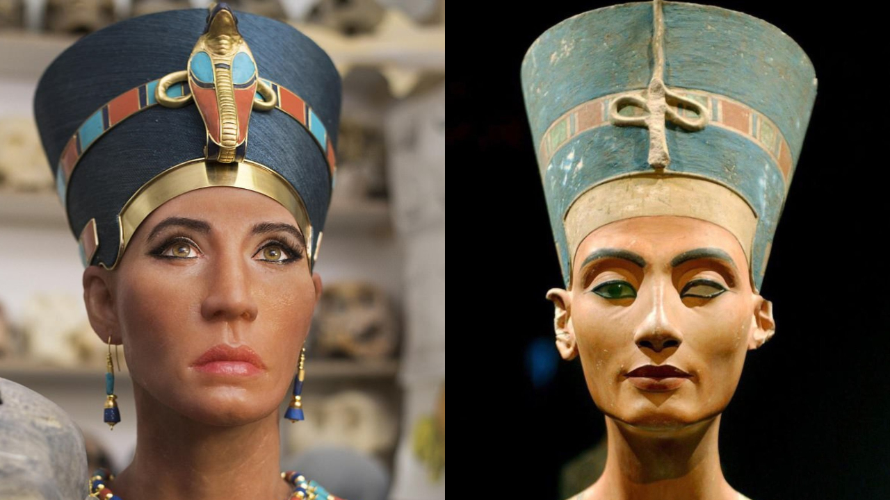 Os mistérios e controvérsias do verdadeiro rosto da rainha Nefertiti