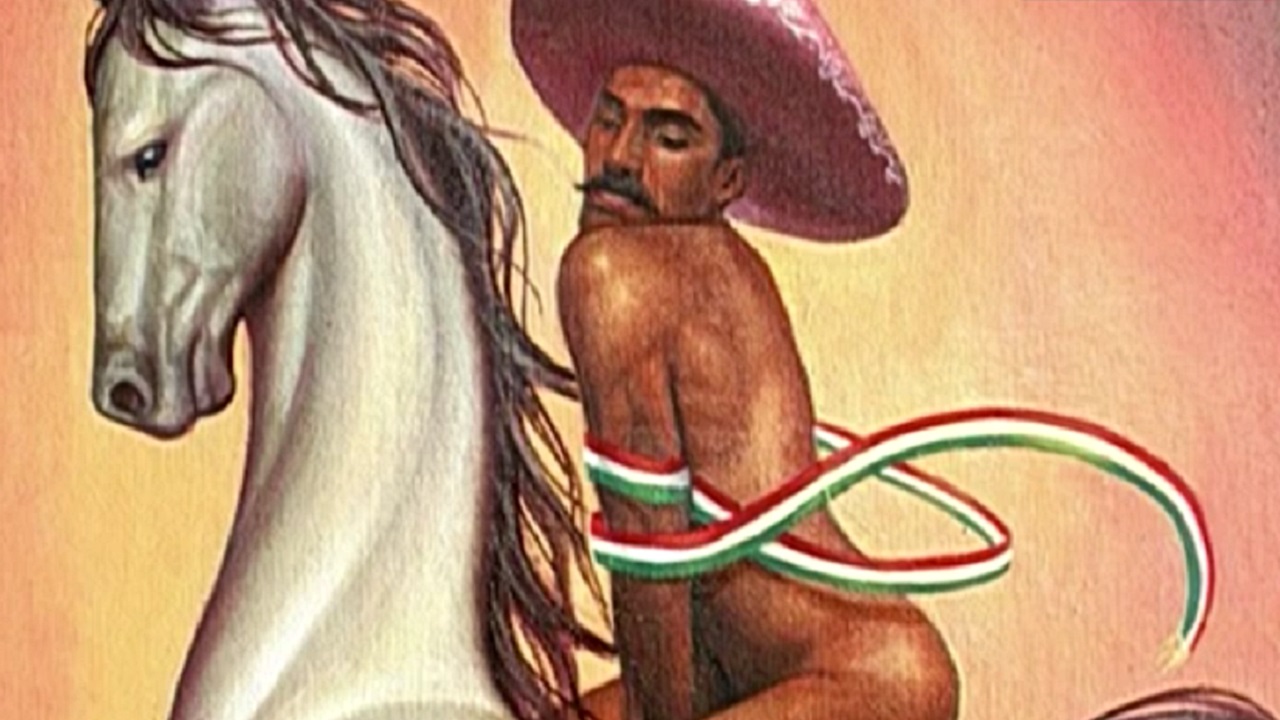 Nu e de salto alto: pintura de Emiliano Zapata gera revolta no México