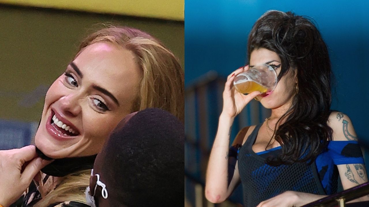 Adele tinha medo de morrer da mesma forma que Amy Winehouse: ‘Relação muito próxima com o álcool’