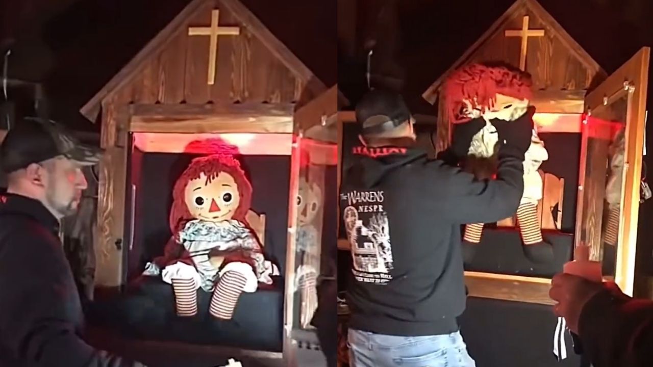Internautas se surpreendem com vídeo que mostra Annabelle fora de caixa