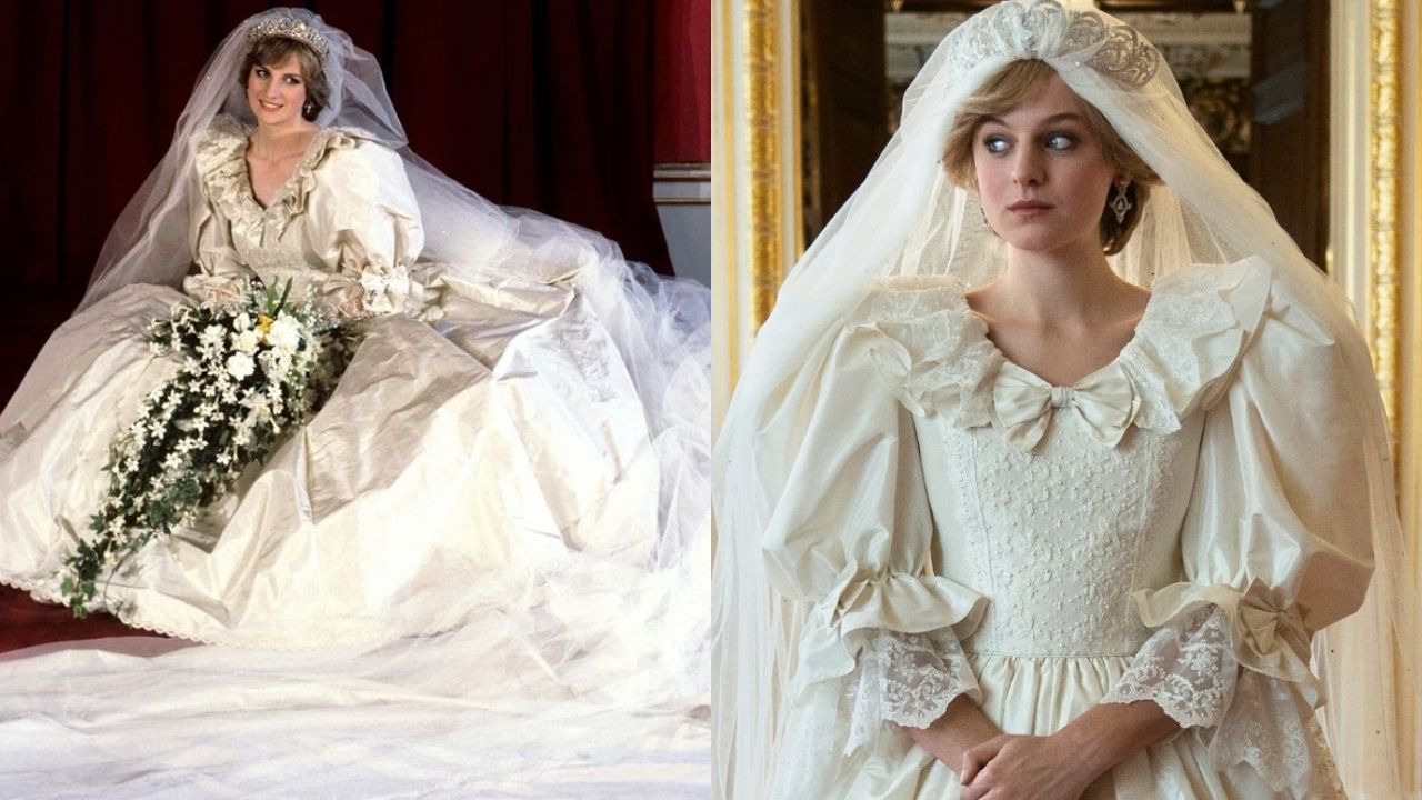 5 looks de Diana em The Crown que são idênticos a vida real