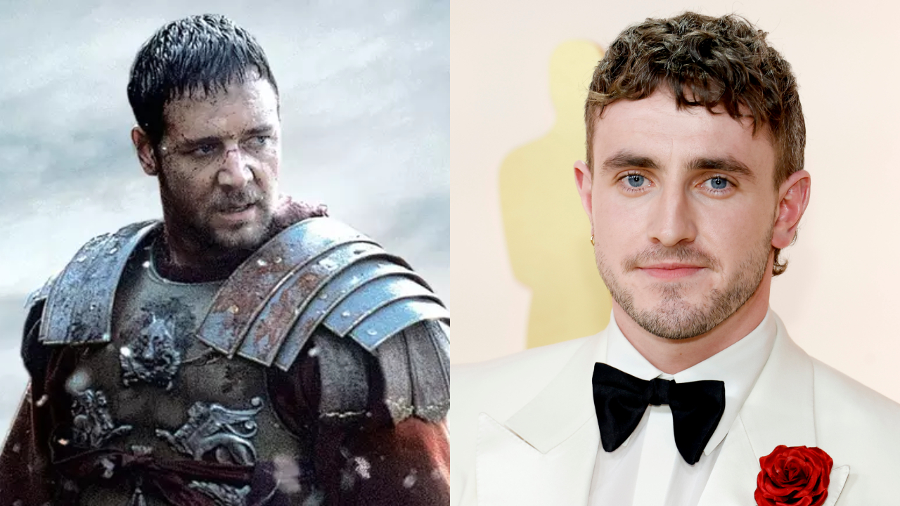 ‘Gladiador 2’: Russell Crowe sente ‘ciúme’ de sequência com Paul Mescal